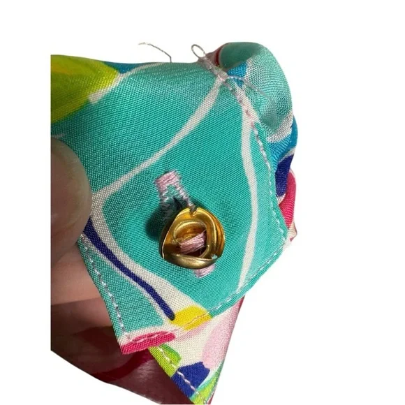 Lilly Pulitzer Floral V-Neck Long-Sleeve Mini Dress - Multi - Picture 5 of 7